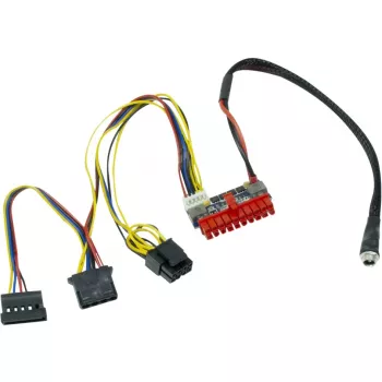 Inter-Tech 88882193 - ATX (20-pin) - SATA 15-pin + Molex (4-pin) - taisns - taisns - Daudzkrāsains - 35 mm (88882193)