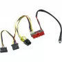 Inter-Tech 88882193 - ATX (20-pin) - SATA 15-pin + Molex (4-pin) - taisns - taisns - Daudzkrāsains - 35 mm (88882193)