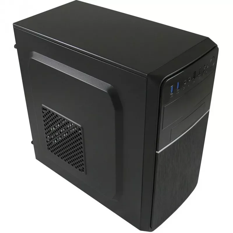LC Power 2015MB - Tornis - micro ATX - bez barošanas bloka - Melns - USB/Audio (LC-2015MB-ON)