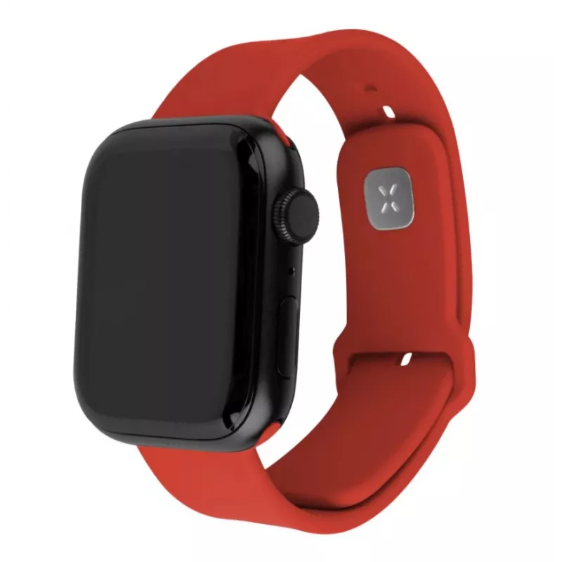 Fiksēts | Sportisks siksniņu komplekts Apple Watch 42/44/45 mm | 170-235 mm | Sarkans | Silikons