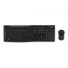 Logitech Wireless Combo MK270 - tastatūras un peles komplekts - bezvadu - 2,4 GHz - franču (920-004510)
