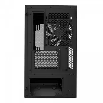 NZXT H3 Flow Micro ATX korpuss ar gaisa plūsmu - Melns