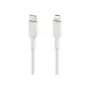 Kabelis BoostCharge LTG/USB-C 2m balts