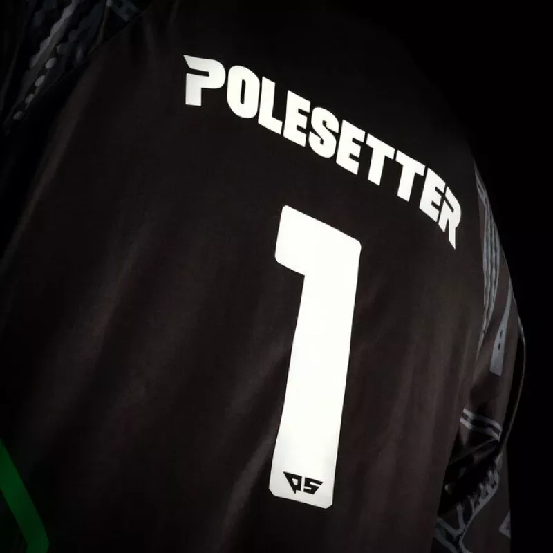 Polesetter ONE Simracing krekls zaļš - M