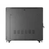 19 collu statīva skapis LANBERG FF01-6222-23B 22U 600x1200 mm melns ar perforētām durvīm