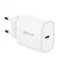 Sienas lādētājs Tellur TLL151421 20W USB-C PD ātrā uzlāde telefoniem un planšetdatoriem