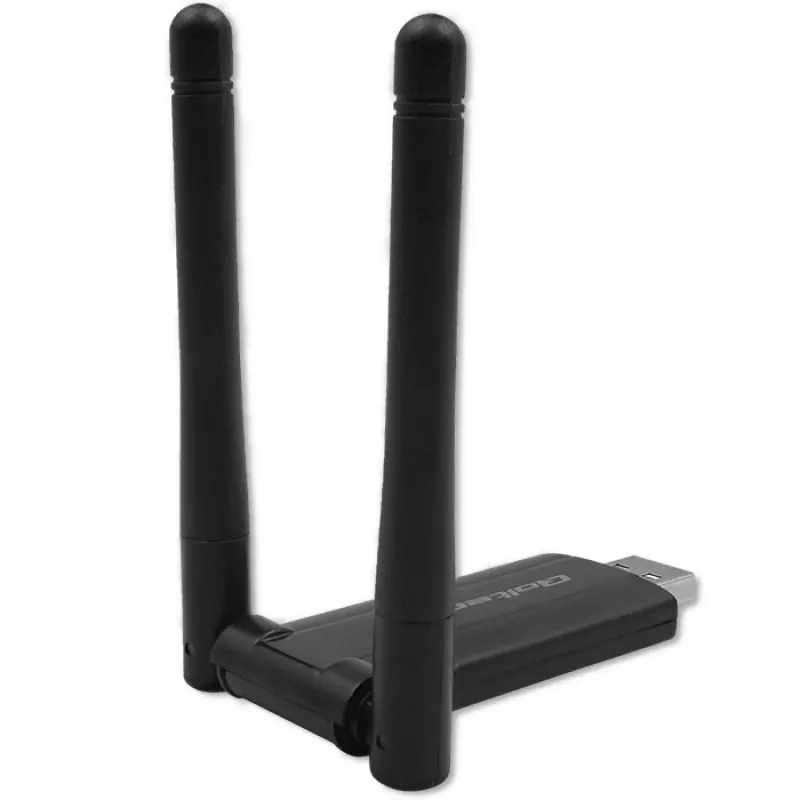 Ātrs bezvadu USB divu joslu Wi-Fi adapteris 2 X