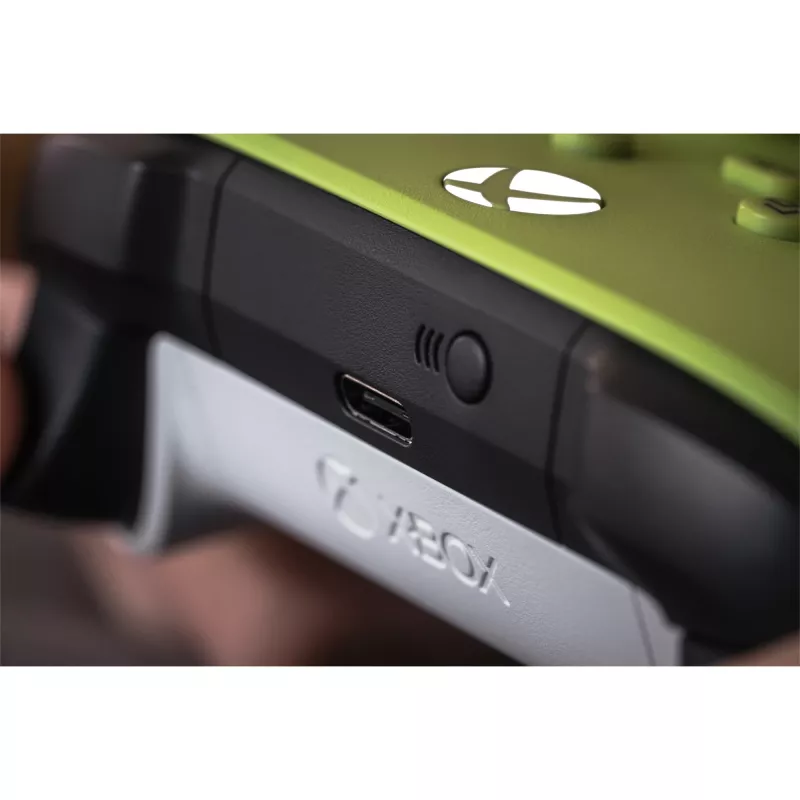 Microsoft Xbox bezvadu kontrolieris zaļš, piparmētru krāsa Bluetooth kursorsvira analogā / digitālā Xbox, Xbox One, Xbox Series S