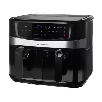 Karstā gaisa fritieris Emerio AF-126672.4 9 L Dubultais 2400 W Melns