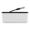 Belkin USB 2.0 4 portu ceļojumu centrmezgls, sudraba, F4U021bt