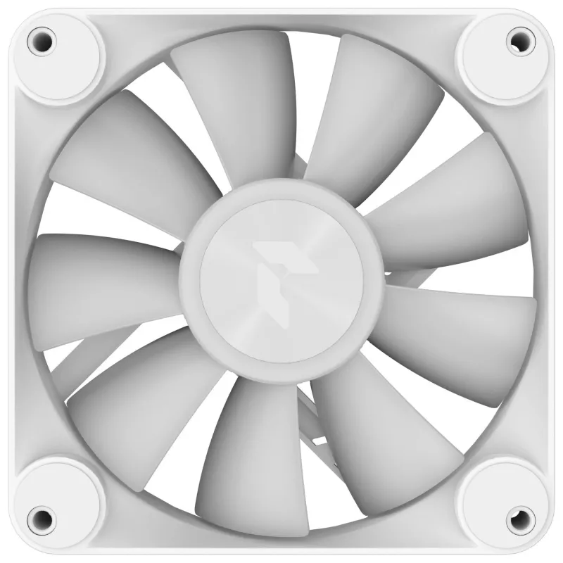 APNX FP1-120 WH 120mm ARGB PWM korpusa ventilators - Balts