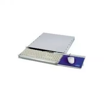 APRA apraNET - Plaukta tastatūras plaukts - Gaiši pelēks, RAL 7035 - 1U - 48,3 cm (19)