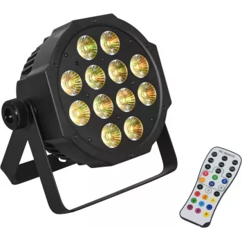LED grīdas gaismeklis EUROLITE SLS-12 QCL 12x4W RGBW — 12x4W RGBW gaismekļi, QCL gaismas diodes