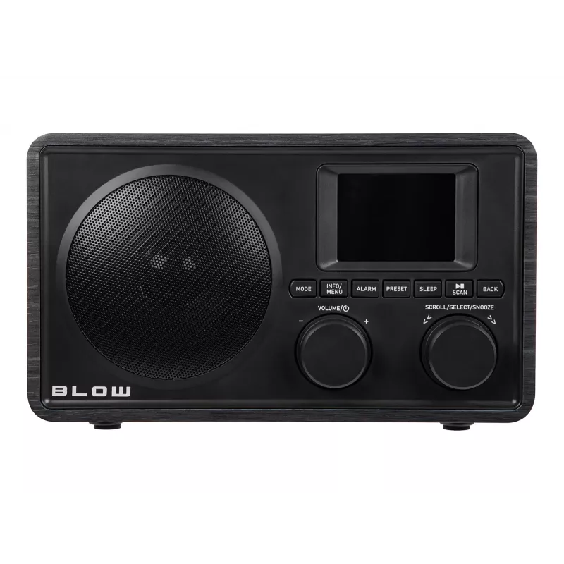 BLOW virtuves radio RK5 FM/DAB+ ar Bluetooth, melns