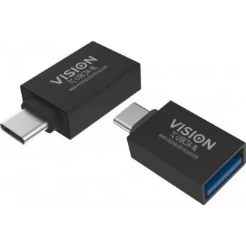 savienotāju adapteris USB C uz USB 3.0 A Vision TC-USBC3A/BL