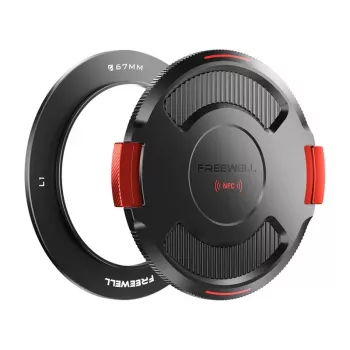Objektīva pamatgredzens ar vāciņu Freewell FW-L1-BL67 67mm Real Locking VND sistēmai