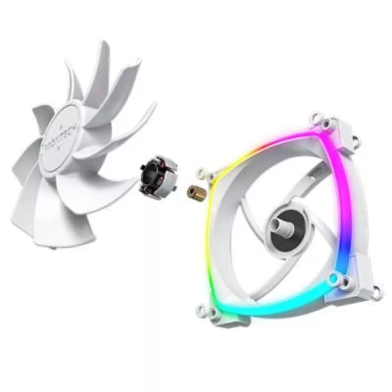 Montech RX120 PWM datora korpusa ventilators 12 cm Balts 3 gab.