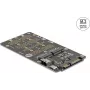 DELOCK pārveidotājs M.2 Key M NVMe SSD uz SFF-8654 un M.2 Key B (modelis 64355)