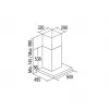CATA SYGMA 6010 BK pie sienas stiprināms melns 427.1 m³/h