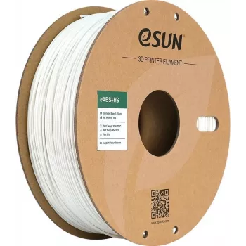 EABS 1,75mm Balts 1kg ESUN 3D FILAMENTS (eABSP175W1)