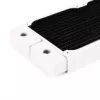 240mm šķidruma dzesēšanas radiators Alphacool NexXxoS HPE‑30 — balts