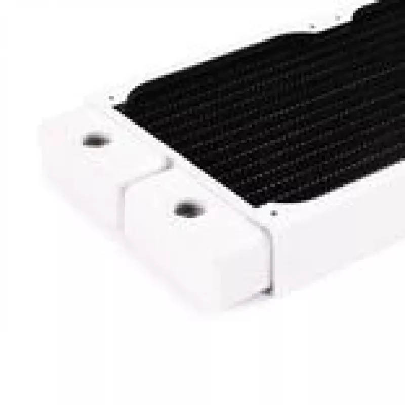 240mm šķidruma dzesēšanas radiators Alphacool NexXxoS HPE‑30 — balts