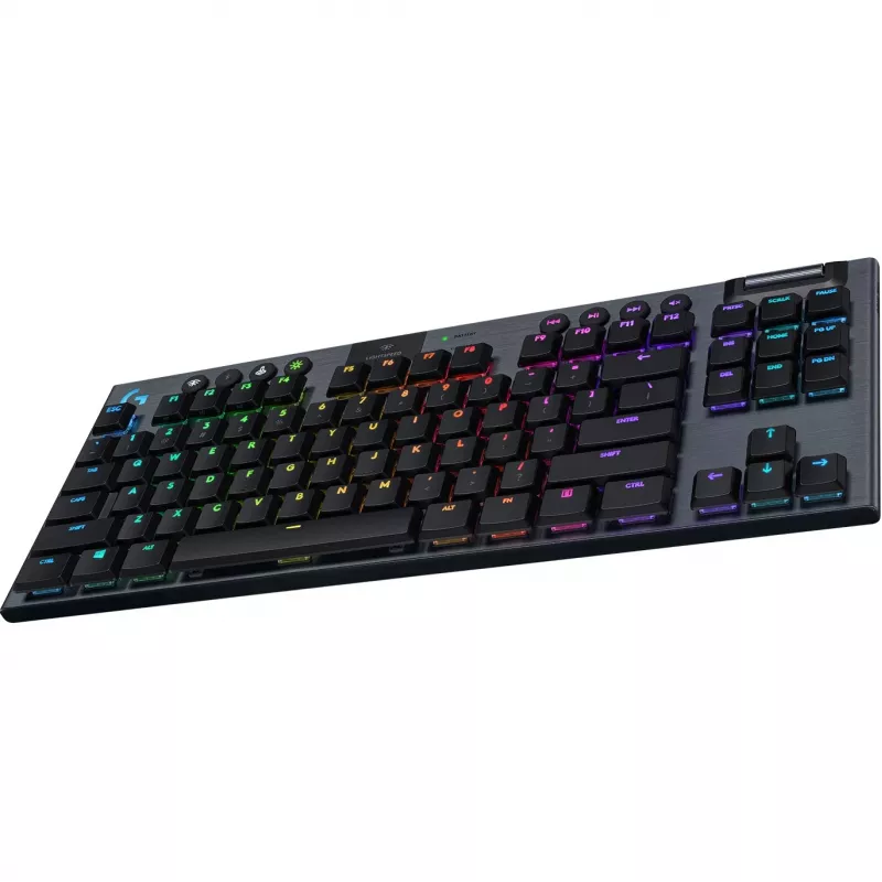 Logitech G G915 TKL Tenkeyless LIGHTSPEED bezvadu RGB mehāniskā spēļu tastatūra - lineāra