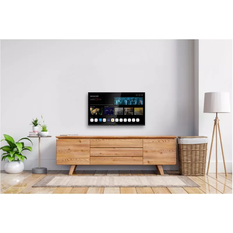 Televizors SENCOR SLE 32S830WB 32 collu LED Smart webOS 12V BT5.0