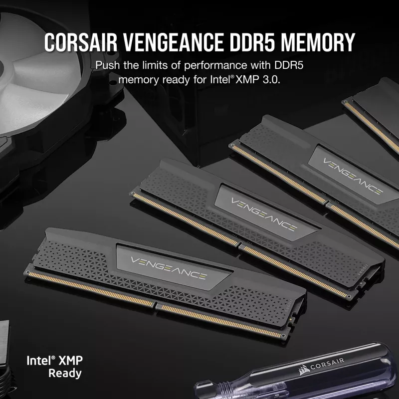 VENGEANCE® 48GB (2x24GB) DDR5 DRAM 7000MT/s CL36 atmiņas komplekts