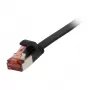 Synergy 21 komutācijas kabelis RJ45, CAT6 250Mhz, 0.5m Melns, FTP(U/FTP), TPE(Superflex), Flat, Synergy 21, - Digitāls/Dati - Network