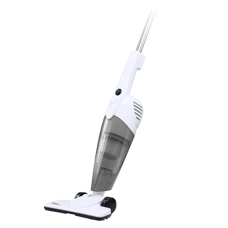 Stick putekļsūcējs Deerma DX118C — 600 W, HEPA, ciklonisks, bez maisiņa 1,2 L, maiņstrāva, 5 m vads, balts