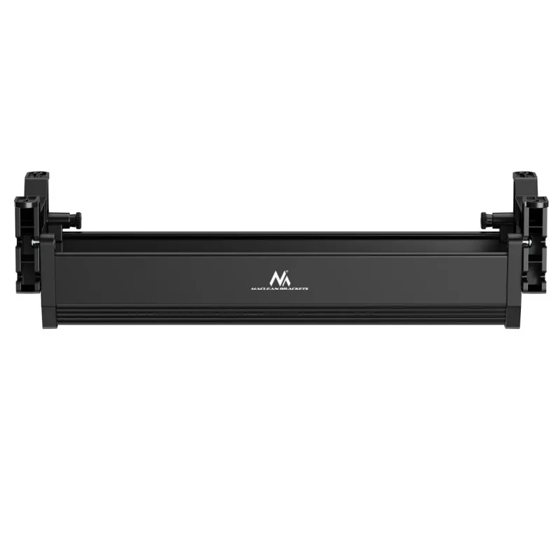 Zem galda kabeļu teknē MACLEAN MC-106B — melna, ABS, maksimālā slodze 5 kg