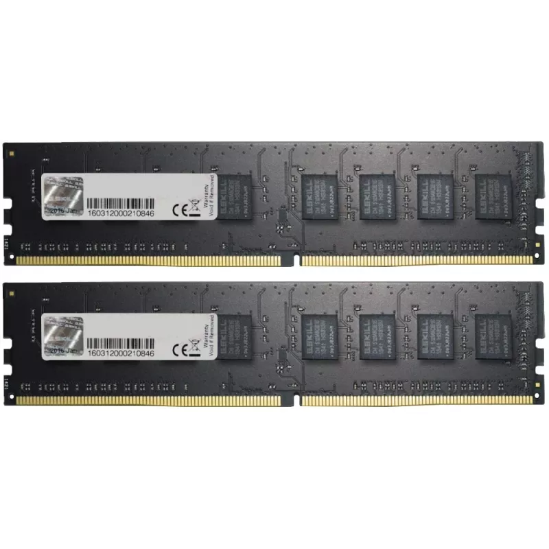 DIMM 64 GB DDR4-2666 (2x 32 GB) Dual-Kit, Arbeitsspeicher schwarz, F4-2666C19D-64GNT, Value, INTEL XMP