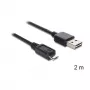 USB kabelis DeLOCK EASY-USB 2.0-A Micro-B 2m