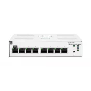 HPE Networking Instant On 8 pieslēgvietu Gigabit slēdzis 1830