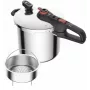 Spiediena katls Tefal Secure 8 L – plīts virsmas spiediena pods, 8 litru ietilpība, drošības vāks