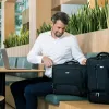 Portfelis DICOTA Eco Multi PRO 11-14.1 collas, melns, pārnēsāšanas rokturis, pleca siksna