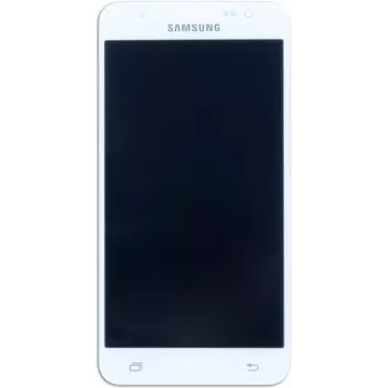 Priekšējā LCD bloka Samsung J5 SM-J500F balta nomaiņas displeja panelis