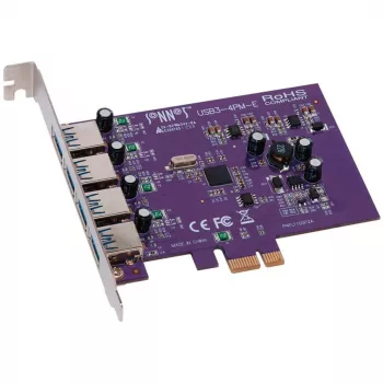 Sonnet Allegro USB3.0 PCIe karte (4 pieslēgvietas Macintosh/Windows) (USB3-4PM-E)