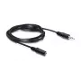 Audio kabelis DeLOCK 84002 3m 3.5mm Melns