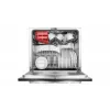 Iebūvējamā trauku mazgājamā mašīna Toshiba DW-08T2EE(S)-PL — 8 galda klājumi, F energoefektivitātes klase, 49 dB, 55×59×50 mm