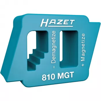 Hazet magnetizētājs/demagnetizētājs 810MGT — kompakts rokas instruments uzgaļu magnetizēšanai un demagnetizēšanai