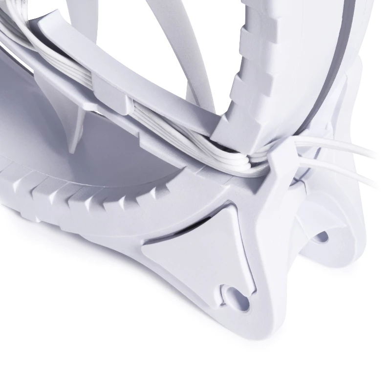 Alphacool Rise Aurora 120mm ARGB datora korpusa ventilators - balts