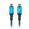 USB-C uz USB-C kabelis LANBERG CA-CMCM-45CU-0020-BK, 240 W PD, 8K@60Hz, 2,0 m