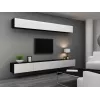 Cama viesistabas mēbeļu komplekts VIGO 13 melns/balts glancēts
