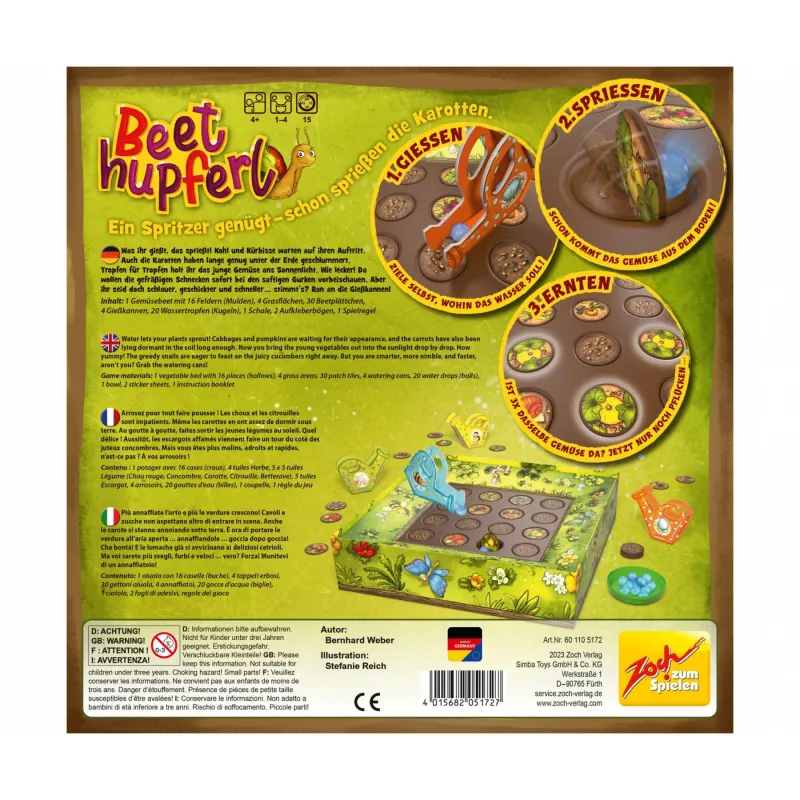 Beethupferl, Galda spēle