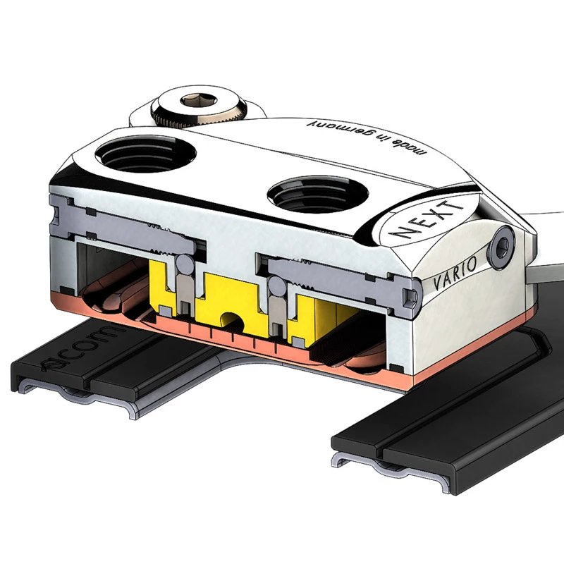 Ūdens bloks Aqua-Computer cuplex kryos NEXT VARIO priekš LGA 1700 — Niķelis/Niķelis