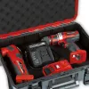 Tool Case Einhell E-Case S-F Melns Red