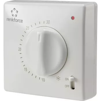 Telpas termostats Renkforce TR-93 programmējams, temperatūras diapazons 5–30°C