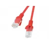 tīkla kabelis LANBERG PATCHCORD KAT.5E UTP 1M Red